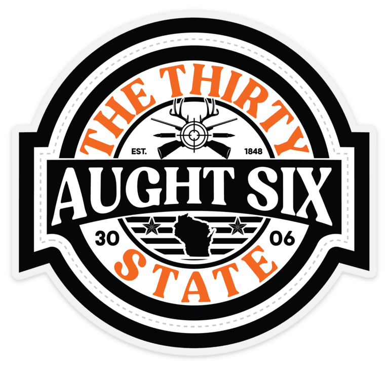 A logo of the thirty state aught six.